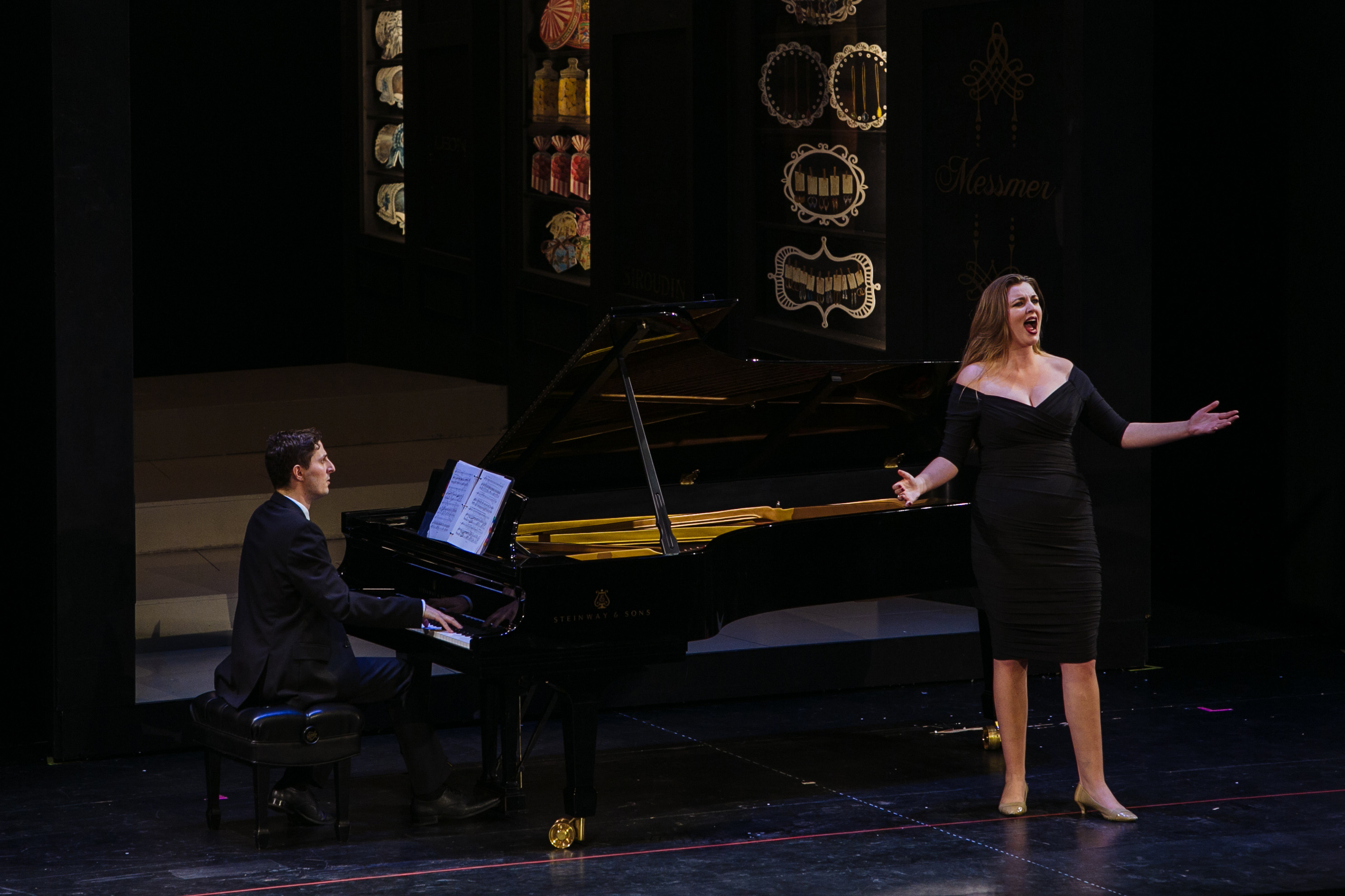 Kathleen Felty in her final audition on the Chicago Lyric Opera stage, 2018