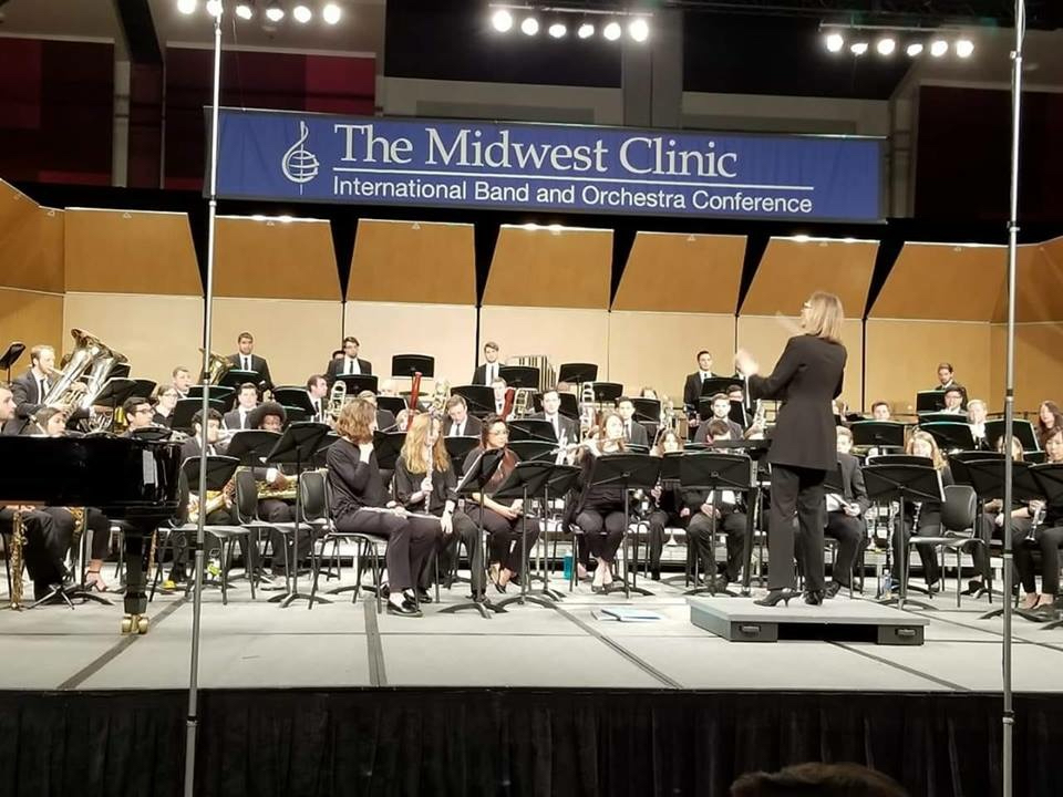 Texas Tech University School of Music Symphonic Wind Ensemble at Midwest Clinic, 2018