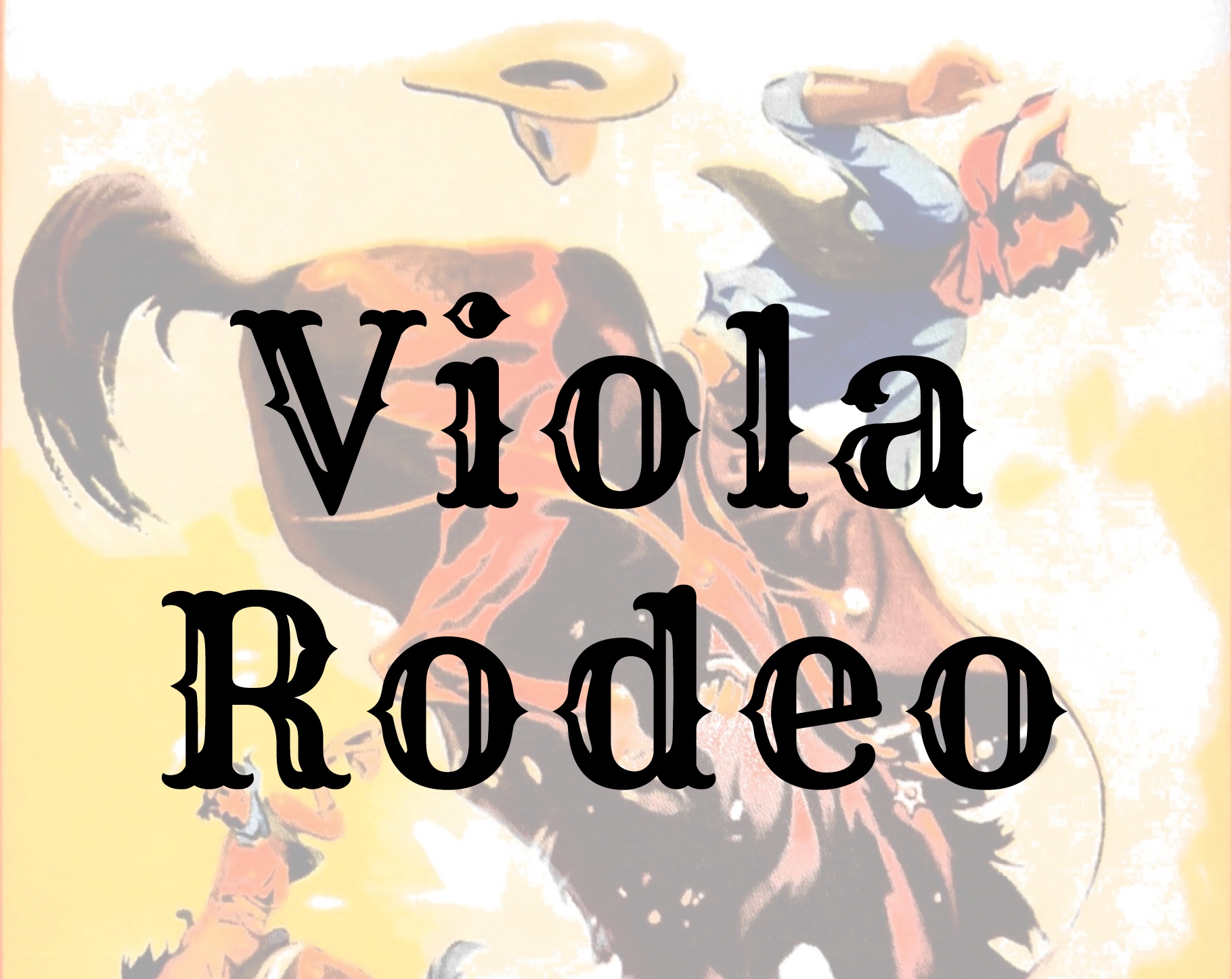 Viola Rodeo, Texas Tech University School of Music, 2018