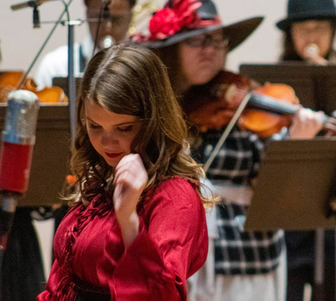 TTU student doing a celtic dance