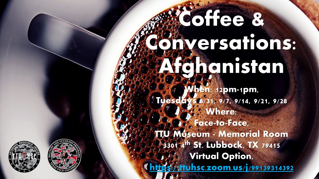 Coffee & Conversations: Afghanistan