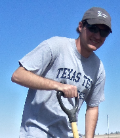Colton Laws,  ms student, ttu, nrm, natural resources management, texas tech university