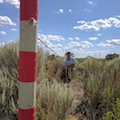 Derek Malone,  ms student, ttu, nrm, natural resources management, texas tech university