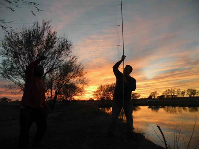 mist netting at reese irrigation ponds