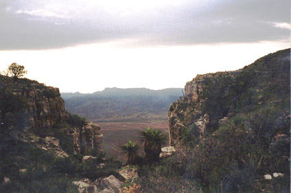 Sierra Diablo area