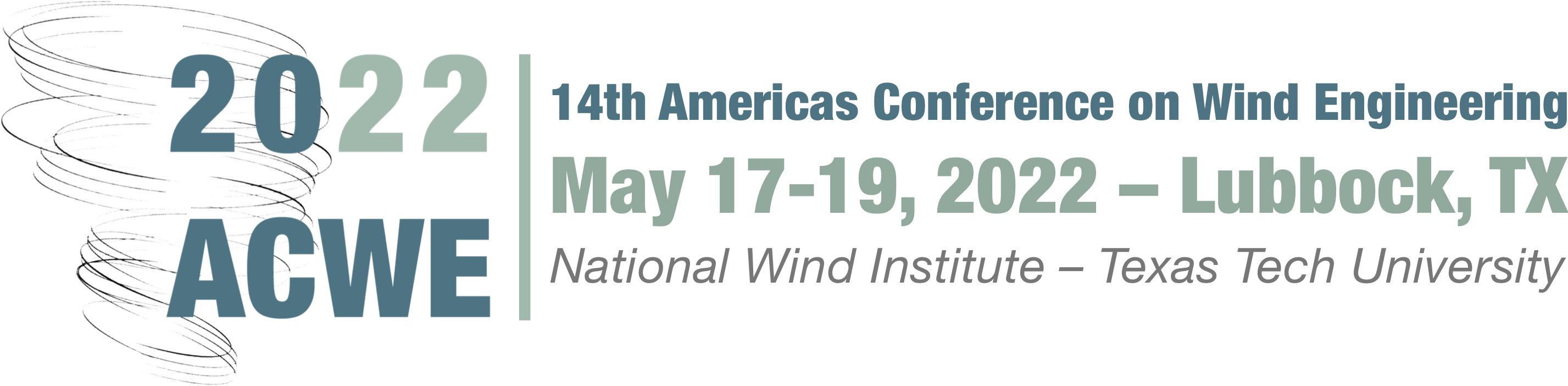 14th Americas Conference on Wind Engineering; May 17-19, 2022 - Lubbock, TX; National Wind Institute - Texas Tech University