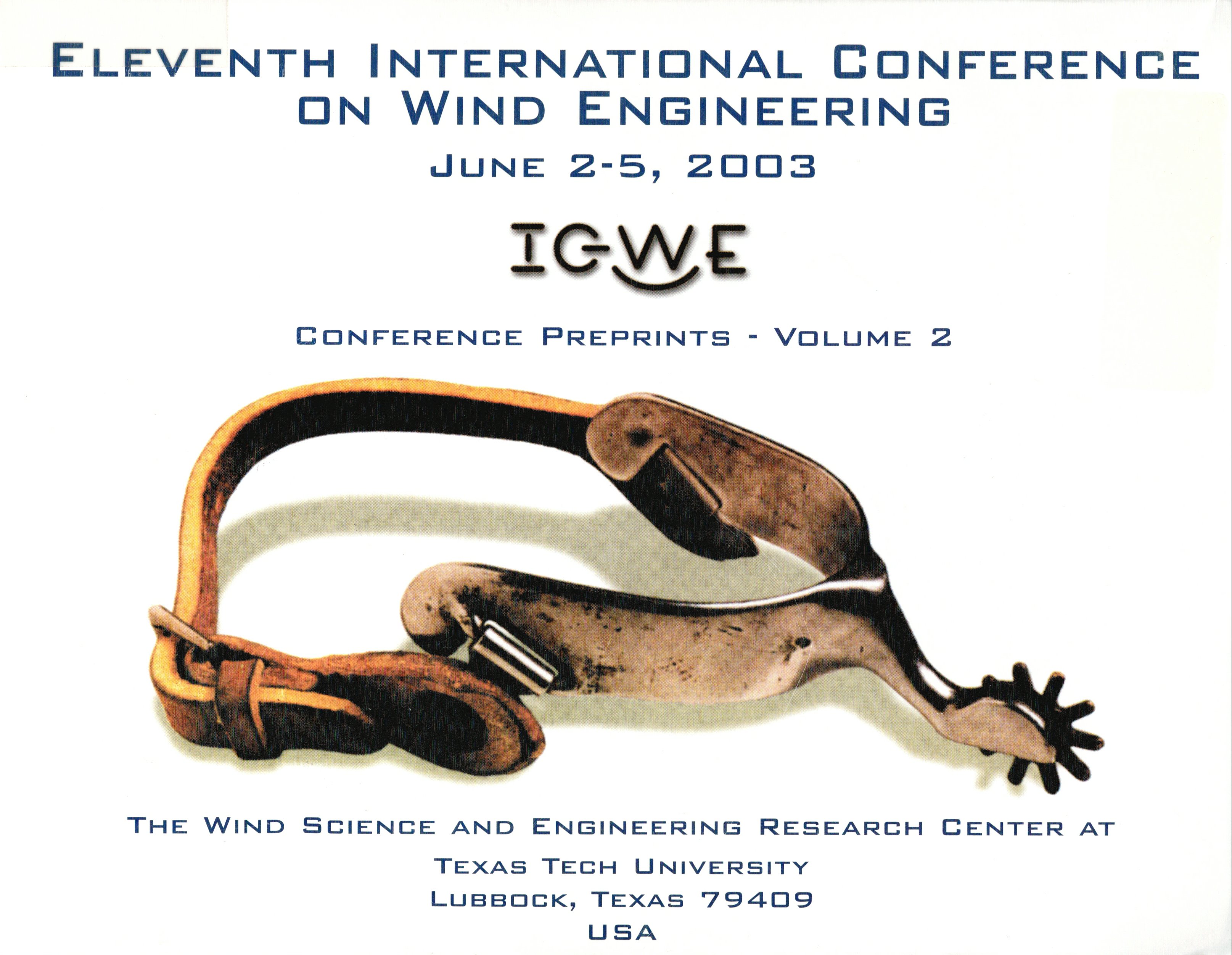 Wind Science and Engineering (wise) host the 11th international Conference on Wind Engineering.  Conference preprints cover states information about the conference.