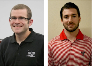 Denton Shaw and Austin Fincher, NWI undergraduate recipients of 2015 GCPA scholarships