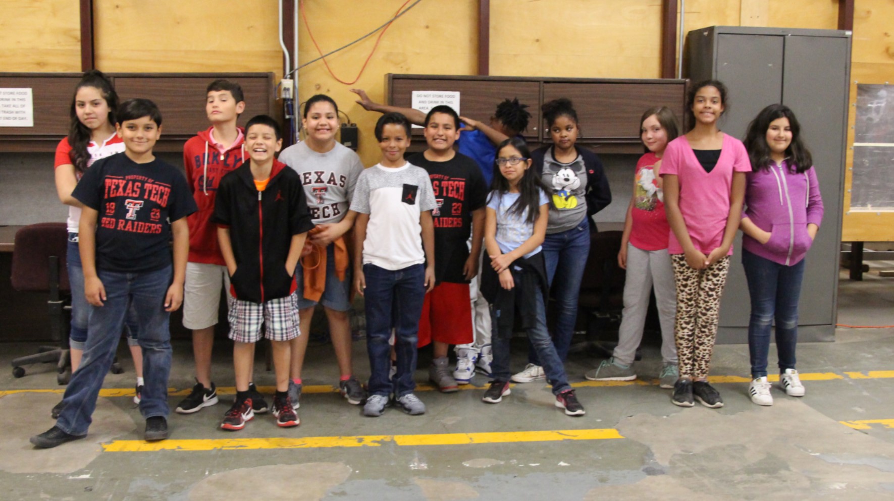 Bayless Elementary School (Lubbock) recently visited NWI research facilities to learn about the wind research and their possible future as scientists.