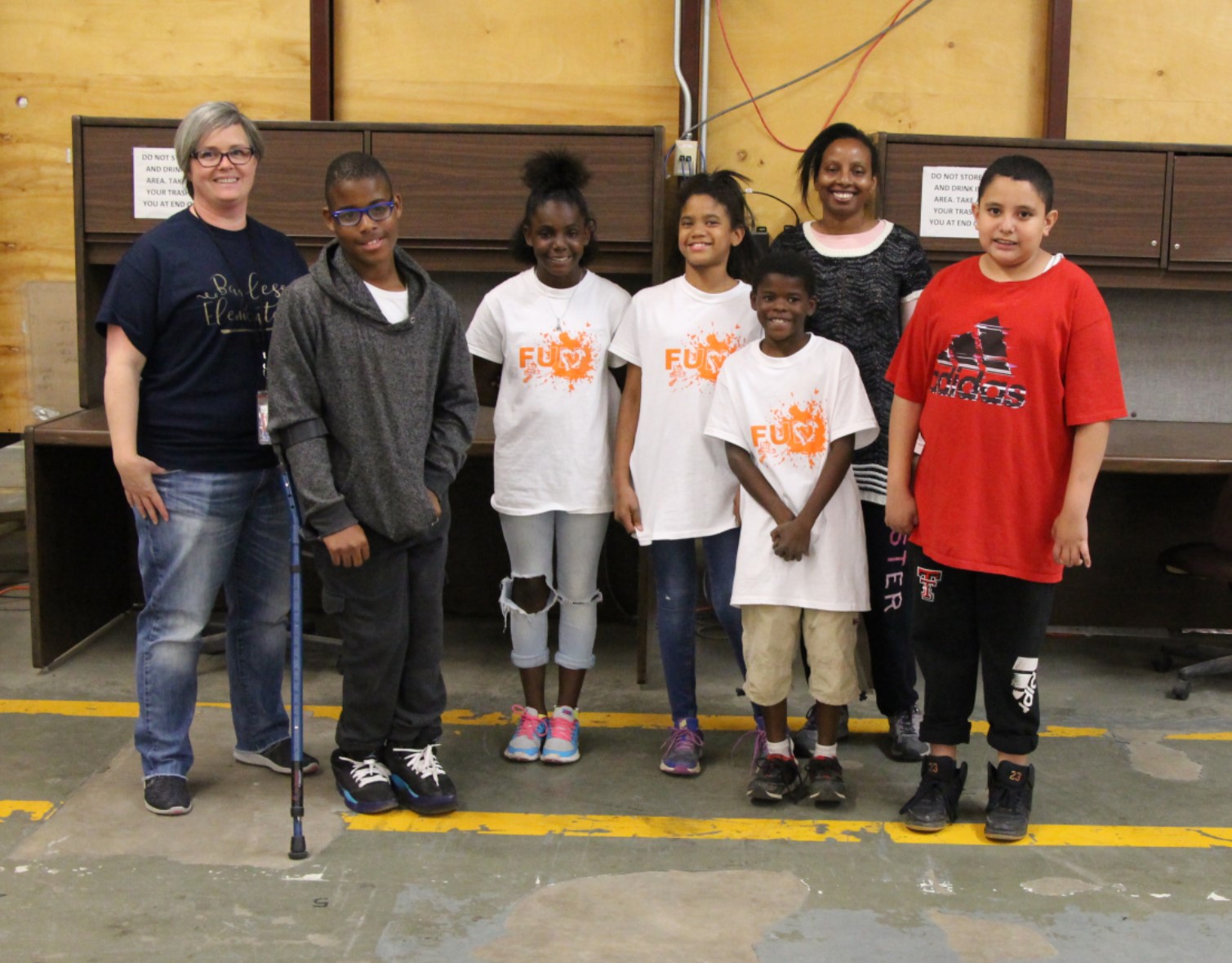 Bayless Elementary School (Lubbock) recently visited NWI research facilities to learn about the wind research and their possible future as scientists.