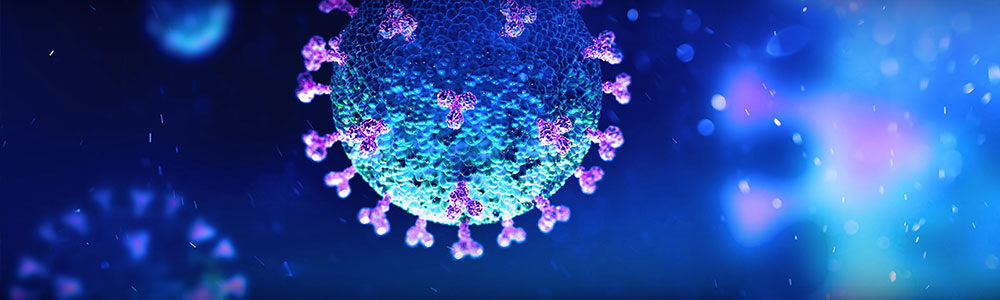  rendering of corona viruses