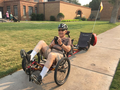 David Eggleston on velomobile.