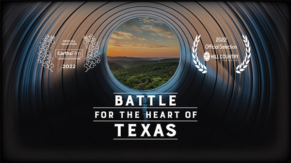 Film poster for The Battle for the Heart of Texas