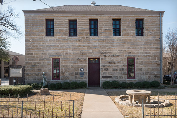 The Old Jail Art Center in Albany, Texas