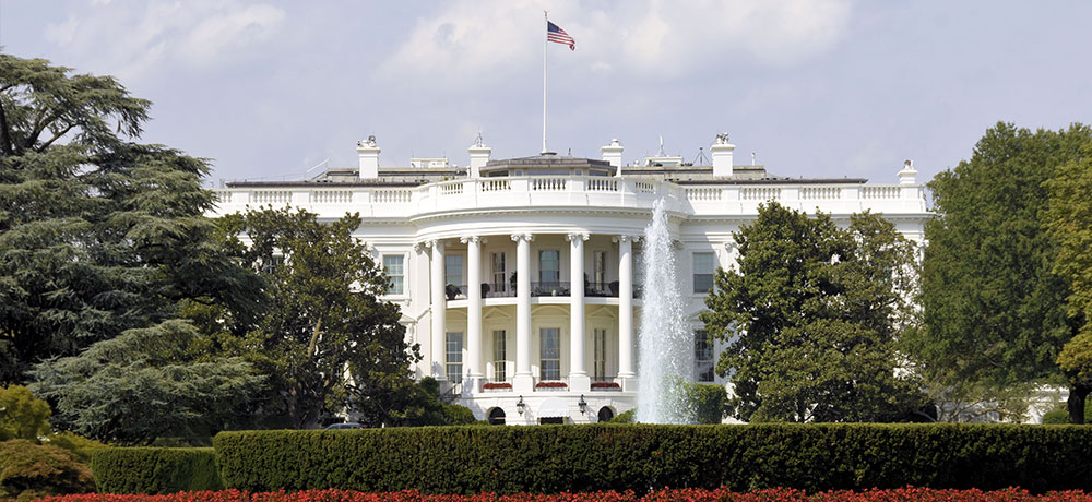  The White House in Washington, DC.