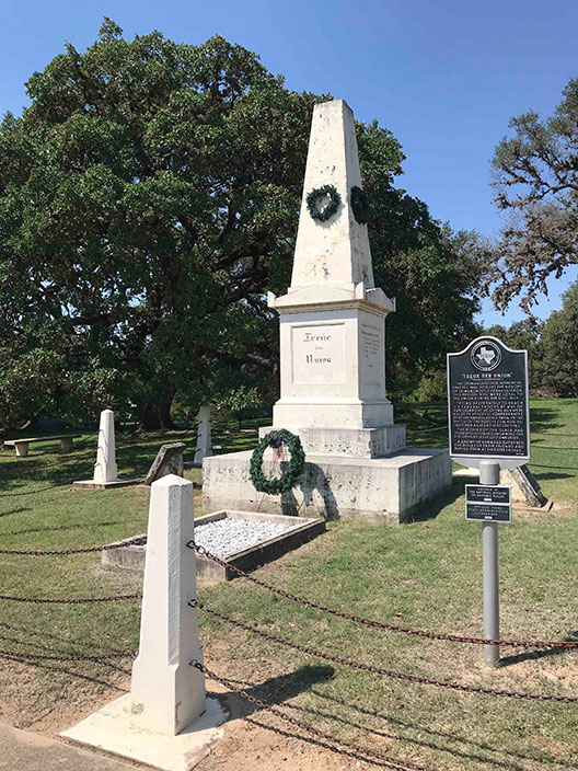 The Treue der Union Monument in Comfort, Texas.