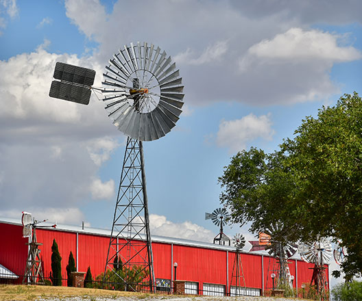 American Windmill Museum in Lubbock, Texas.