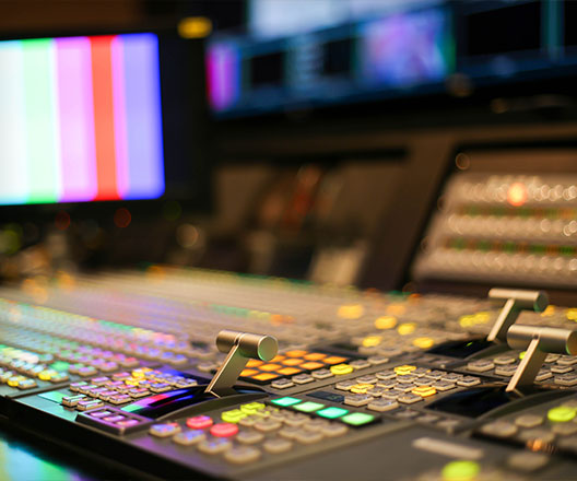 TV station control room