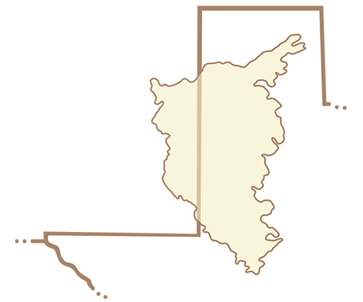 Map of the Llano Estacado region.