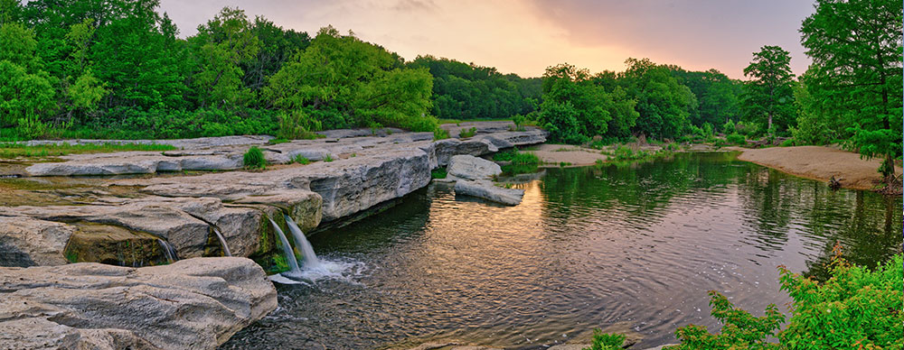 Lower Falls at McKinney Falls State Park