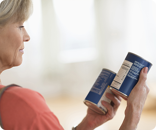 reading food labels