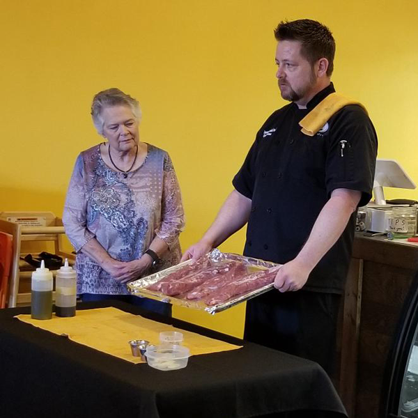OLLI cooking class at Cordell's