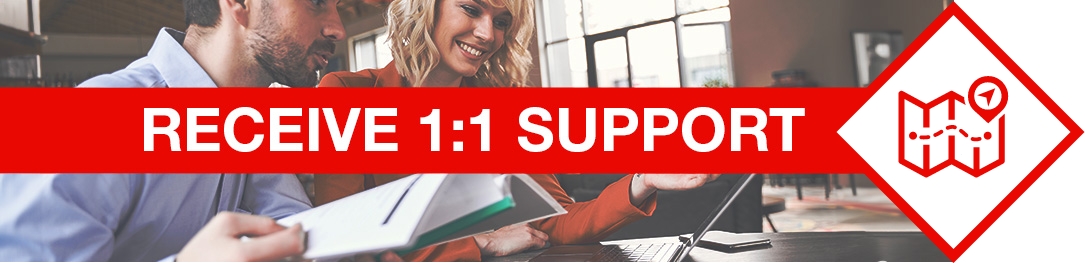 Recieve one on one support.