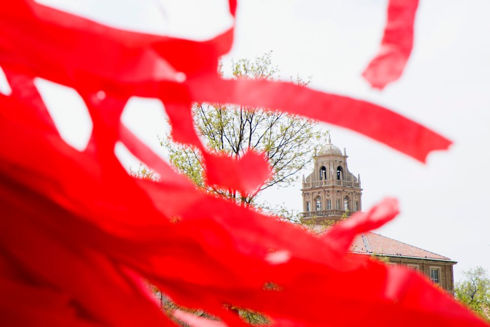 Decorative photo of the Texas Tech administration building