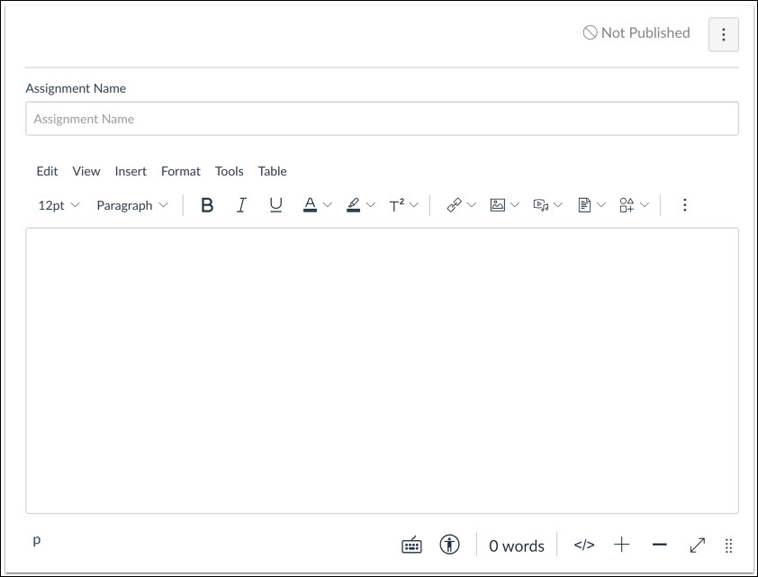 Add Assignment Details