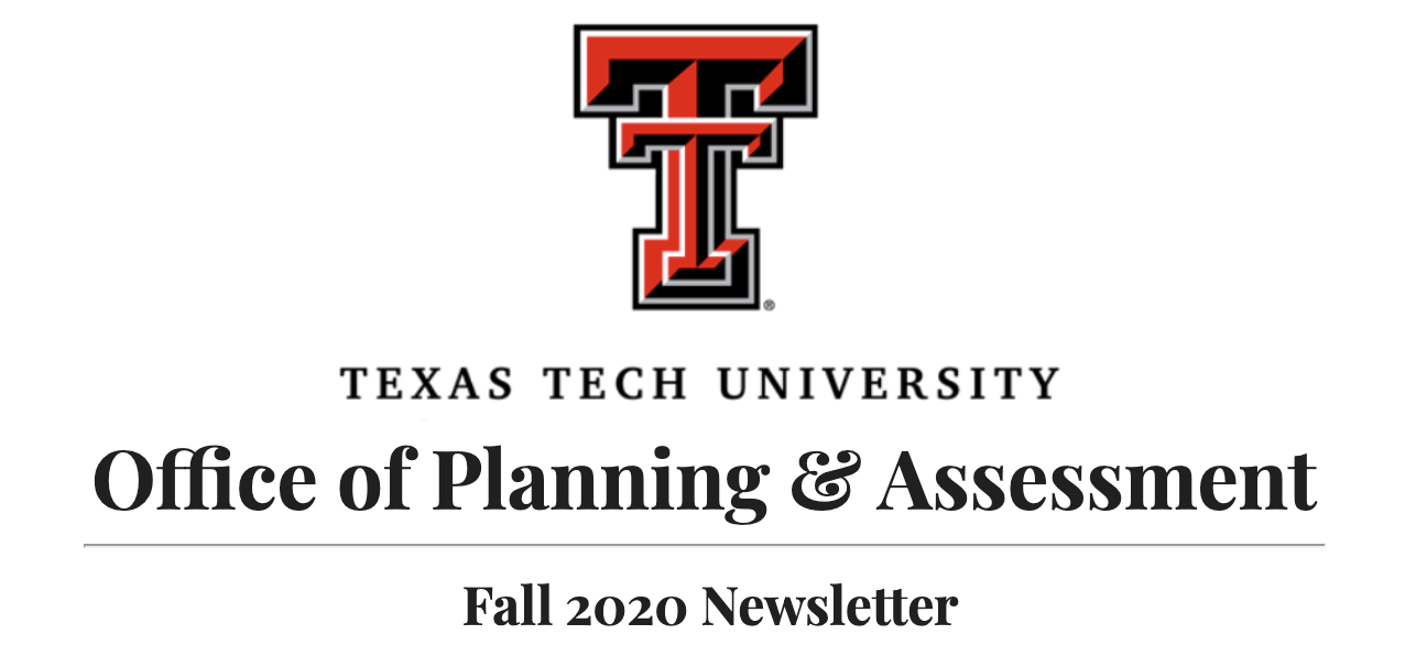 Fall 2020 Newsletter Header