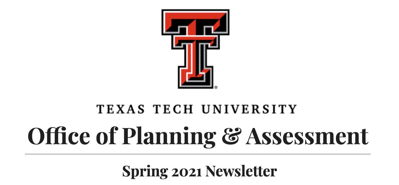 Spring 2021 Newsletter Header