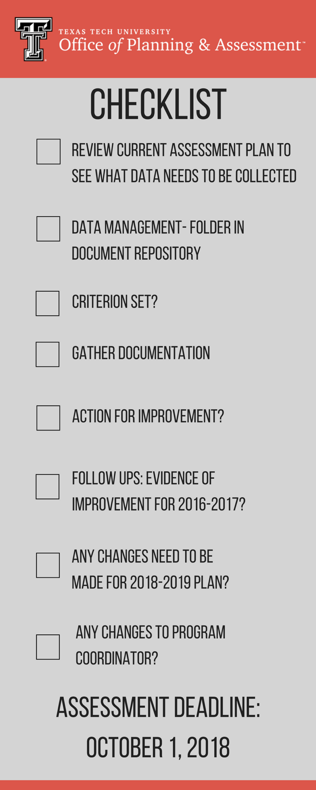 Checklist
