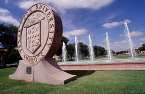 Gorgeous afternoon at the Texas Tech University Seal