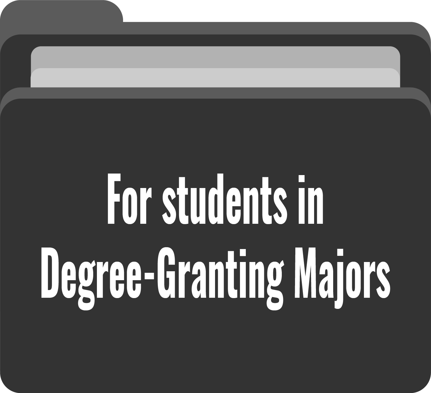 degree-granting majors folder