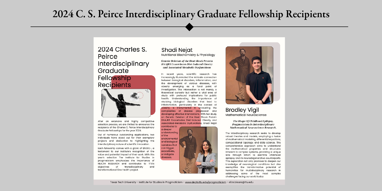 2024 CSP Interdisciplinary Graduate Fellowship Recipients