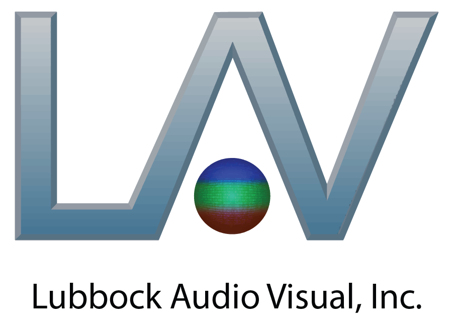 Lubbock Audio Visual inc. Logo