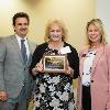Dr. Melissa Currie receives the President's Exemplary Program Award