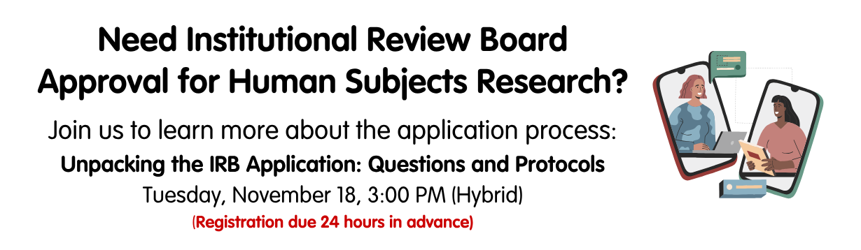 Unpacking the IRB Application Workshop Link