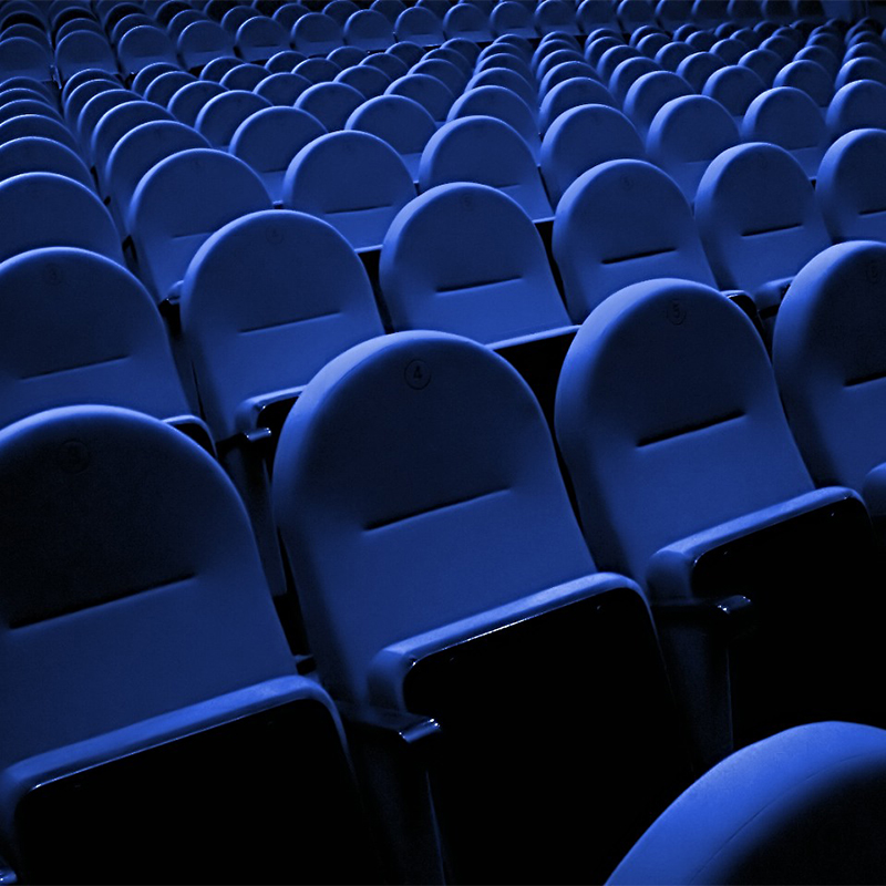 empty theater seats