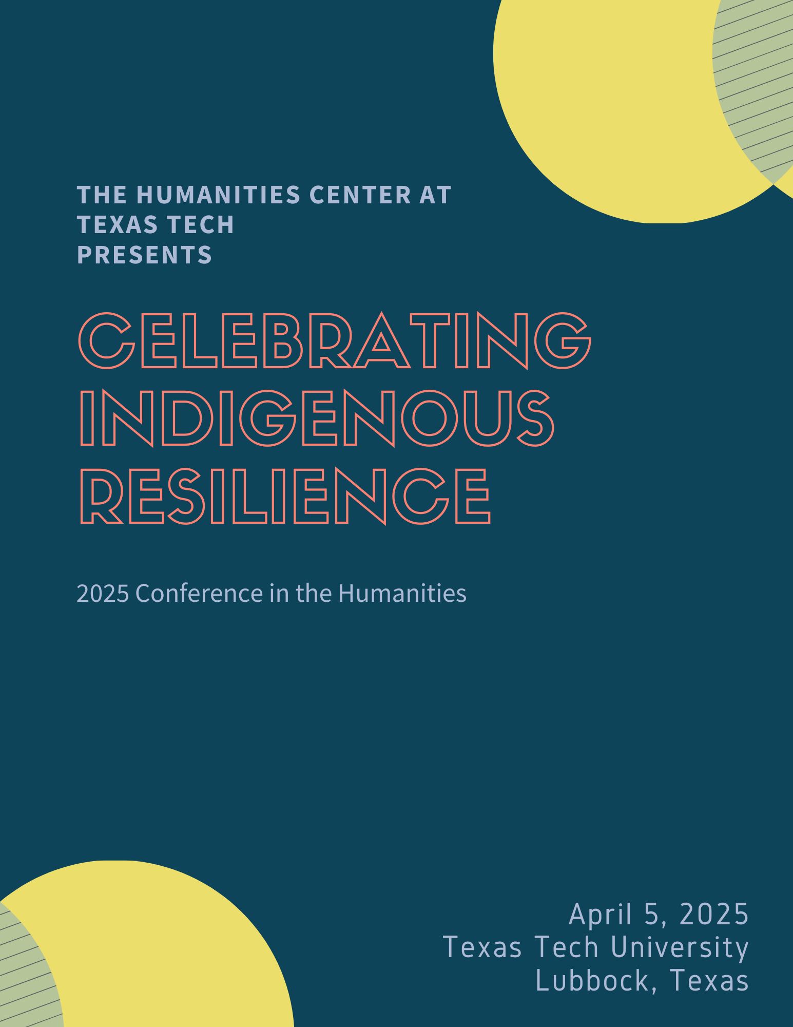 Conference Program Title Page