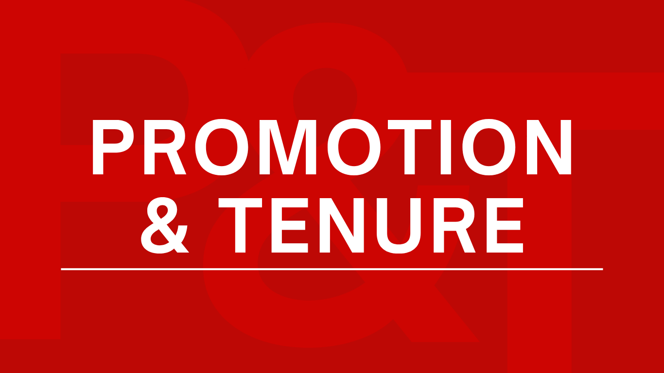 Promotion & Tenure Graphic