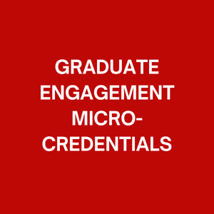 Graduate Engagement Micro-credentials Tile