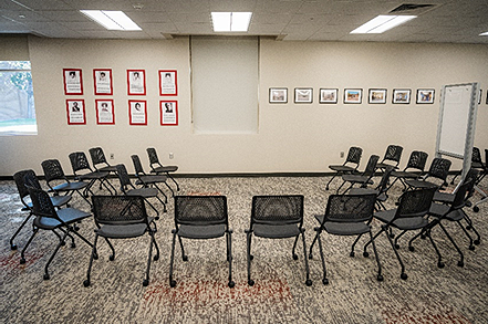 Lounge Space in U-shape configuration