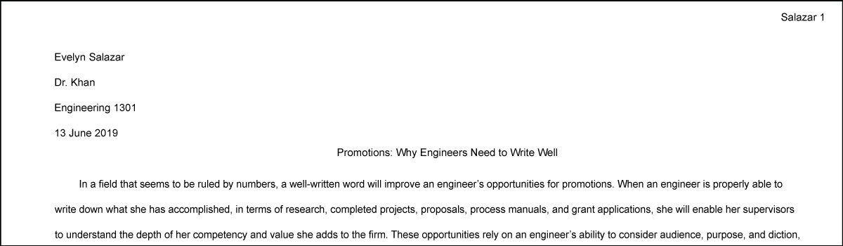 MLA Citations Writing Resources Writing Centers Of Texas Tech 