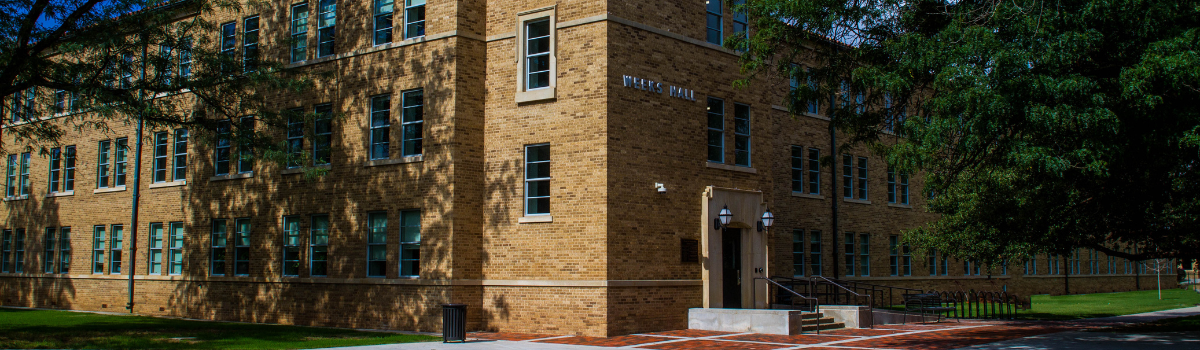 Weeks Hall, outside of building, UWC on third floor