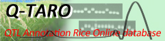 QTL annotation rice online database, qtaro