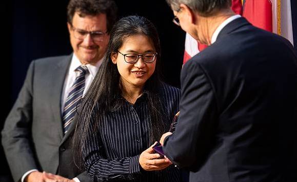 Shan Wong receives OIA Graduate Student International Research Award