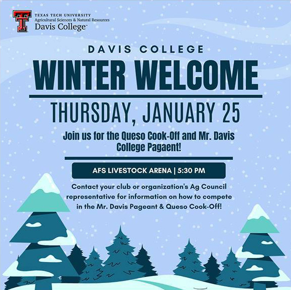 Davis College 2024 Winter Welcome