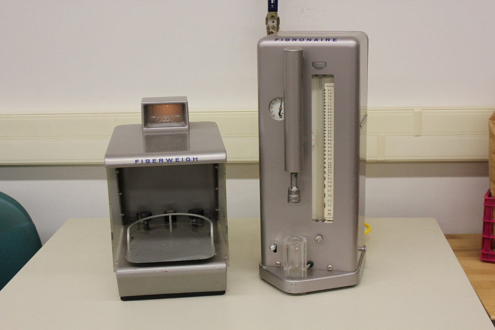 fibronaire and fiberweigh instruments