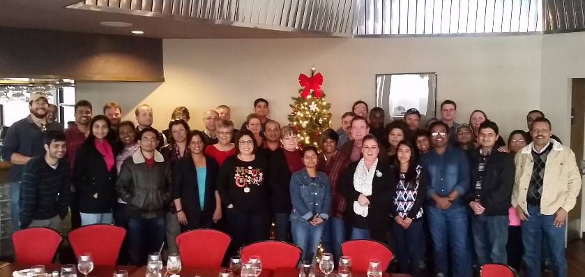 FBRI holiday party at skyviews restaurant